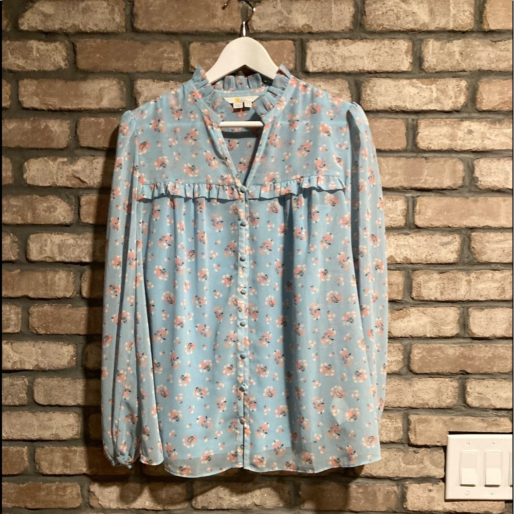 Gently worn Boden size 8 chiffon blouse